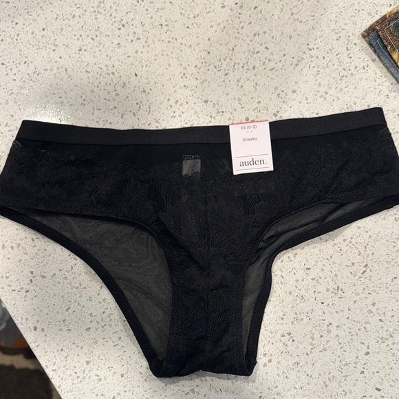 Auden Black Cheeky Panties size XS - Picture 1 of 4
